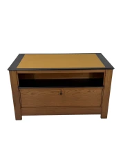 Art Deco Modernist Free-Standing Desk by J.A. Muntendam for L.O.V. Oosterbeek